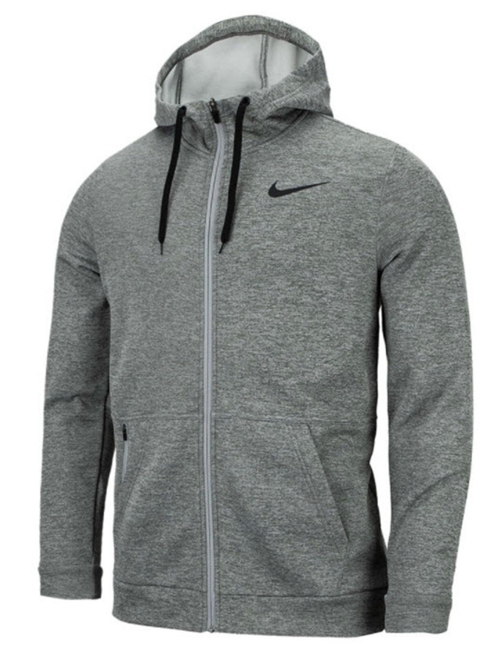 Nike Men’s Therma Full Zip Hoodie Jacket Grey Size M